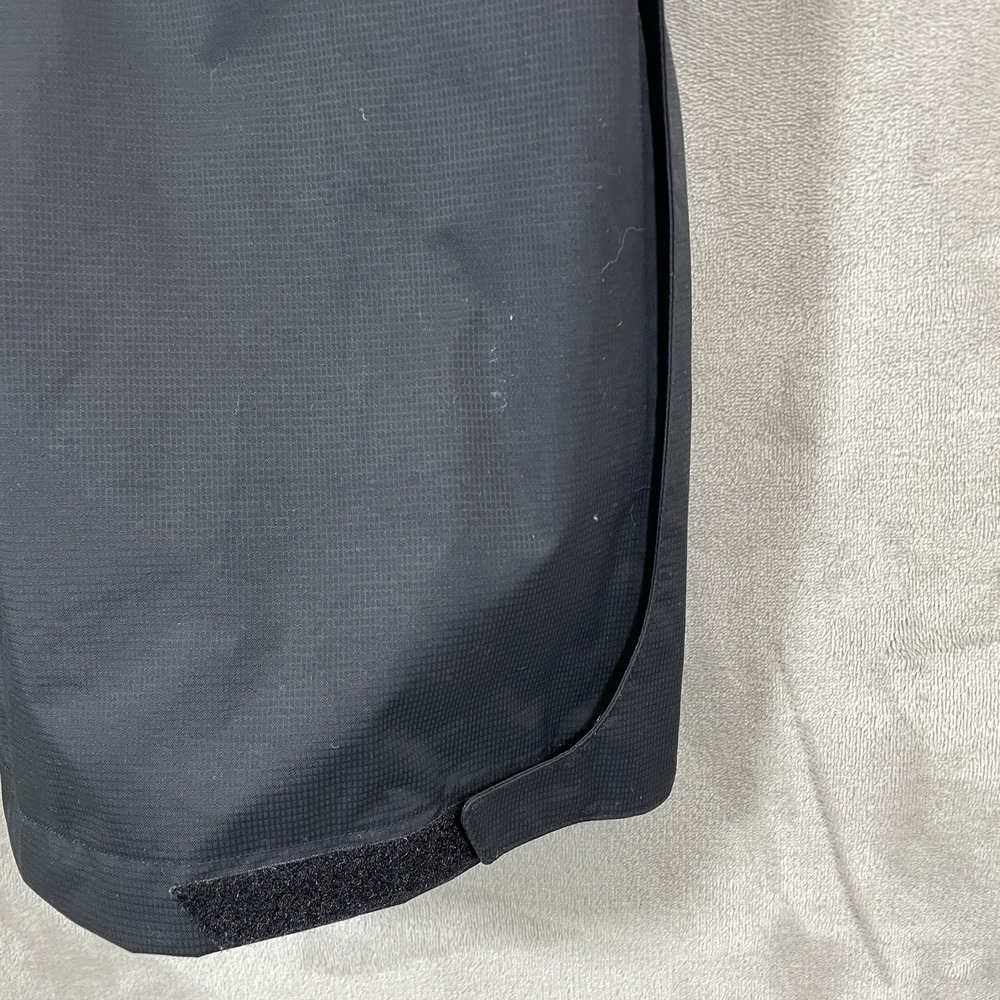 REI Rain Pants Mens XL Short Black Waterproof Nylon Hiking Zip Leg Outdoor 43509 - Picture 14 of 16